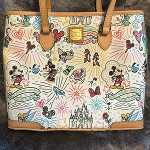 Disney Dooney and Bourke Sketch Tote